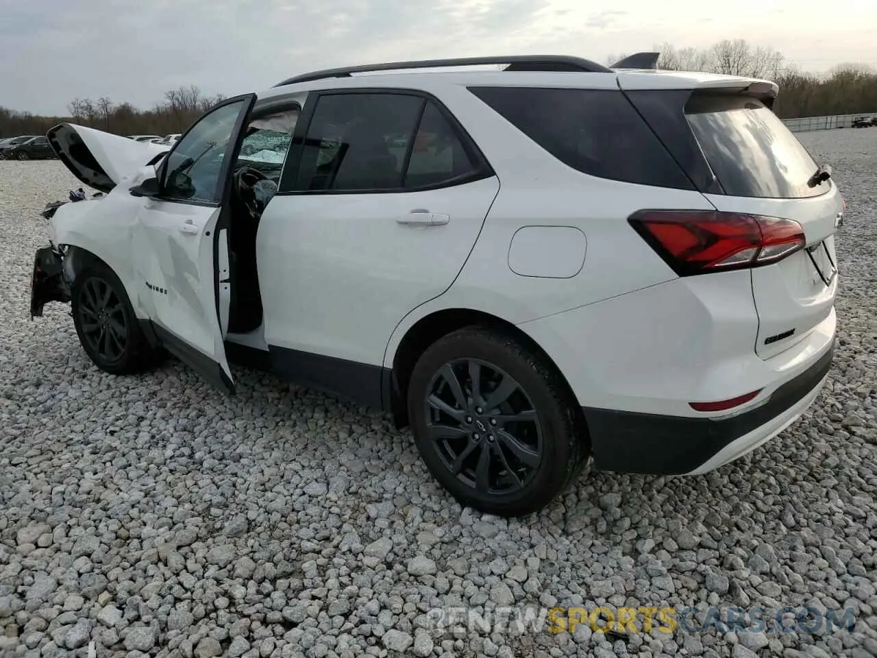 2 Photograph of a damaged car 3GNAXWEV9NS195563 CHEVROLET EQUINOX 2022
