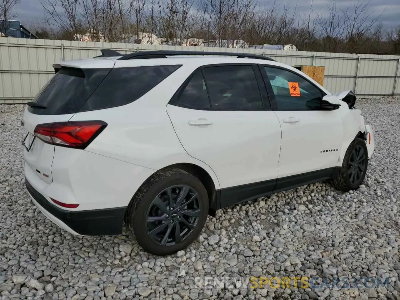 3 Photograph of a damaged car 3GNAXWEV9NS195563 CHEVROLET EQUINOX 2022