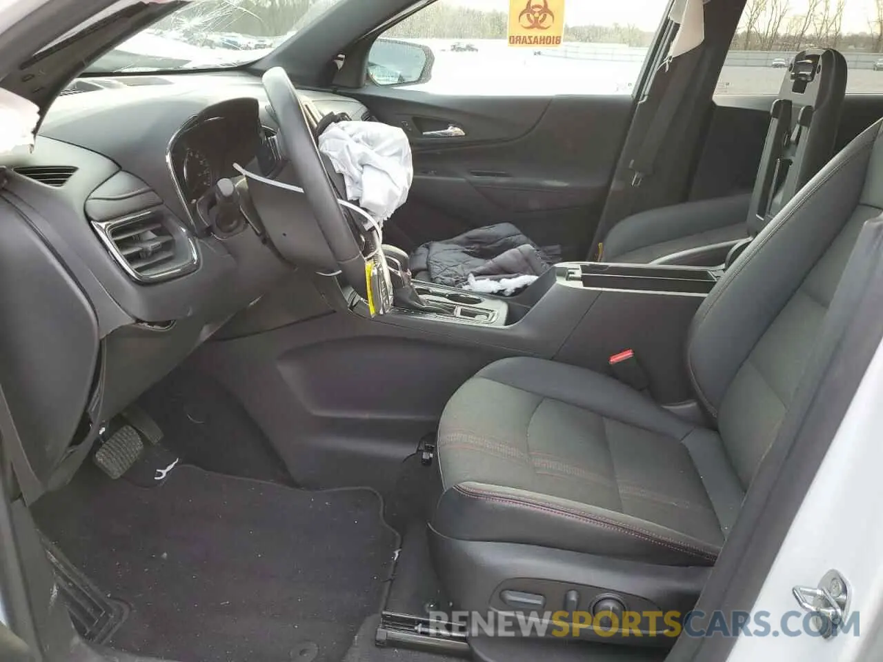 7 Photograph of a damaged car 3GNAXWEV9NS195563 CHEVROLET EQUINOX 2022