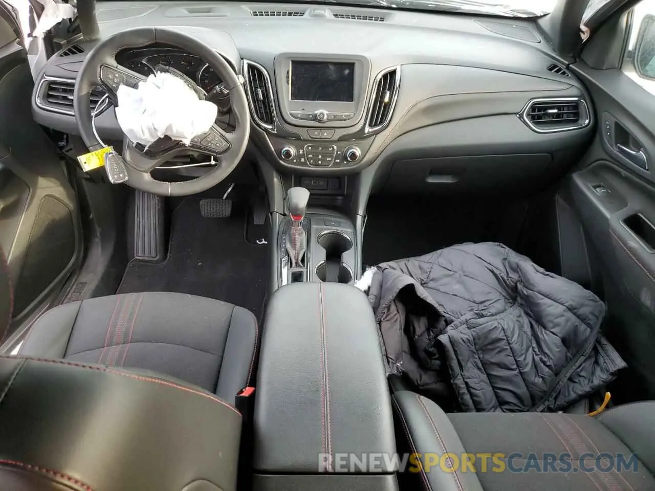 8 Photograph of a damaged car 3GNAXWEV9NS195563 CHEVROLET EQUINOX 2022