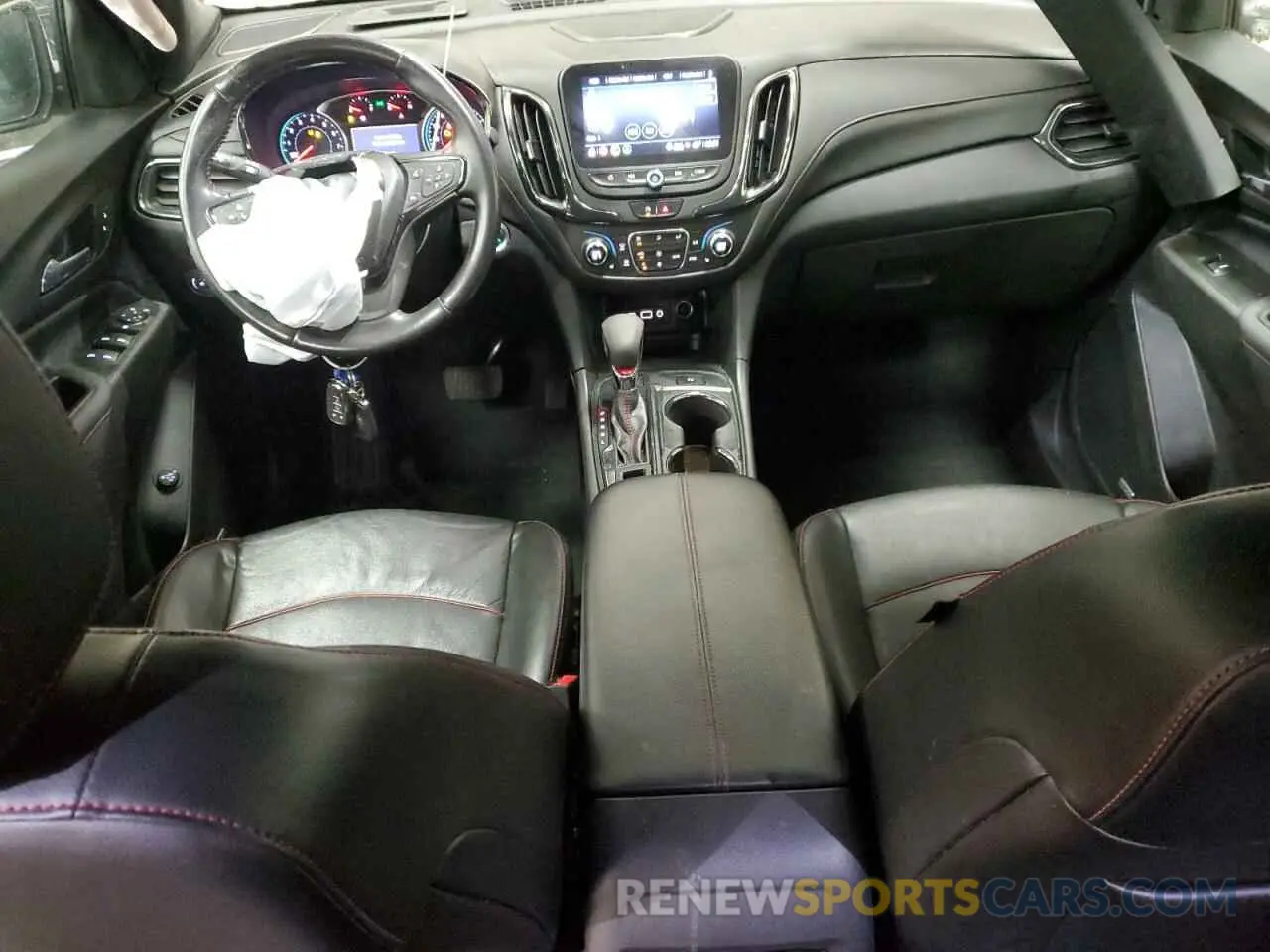 8 Photograph of a damaged car 3GNAXWEVXNS107250 CHEVROLET EQUINOX 2022