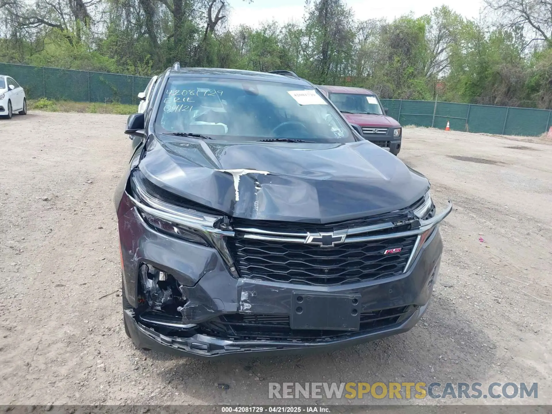 13 Photograph of a damaged car 3GNAXWEVXNS200513 CHEVROLET EQUINOX 2022