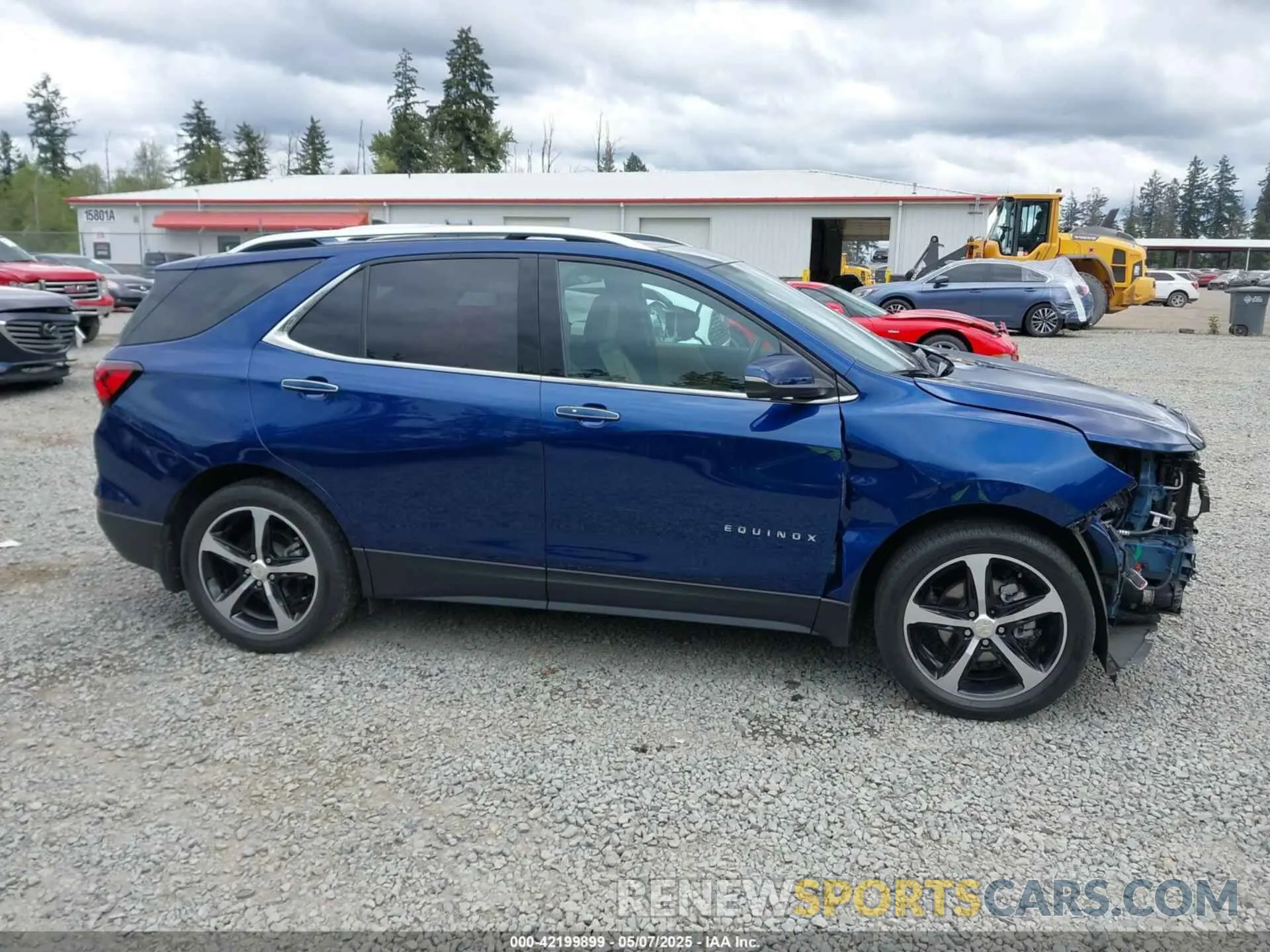 14 Photograph of a damaged car 3GNAXXEV5NS105492 CHEVROLET EQUINOX 2022