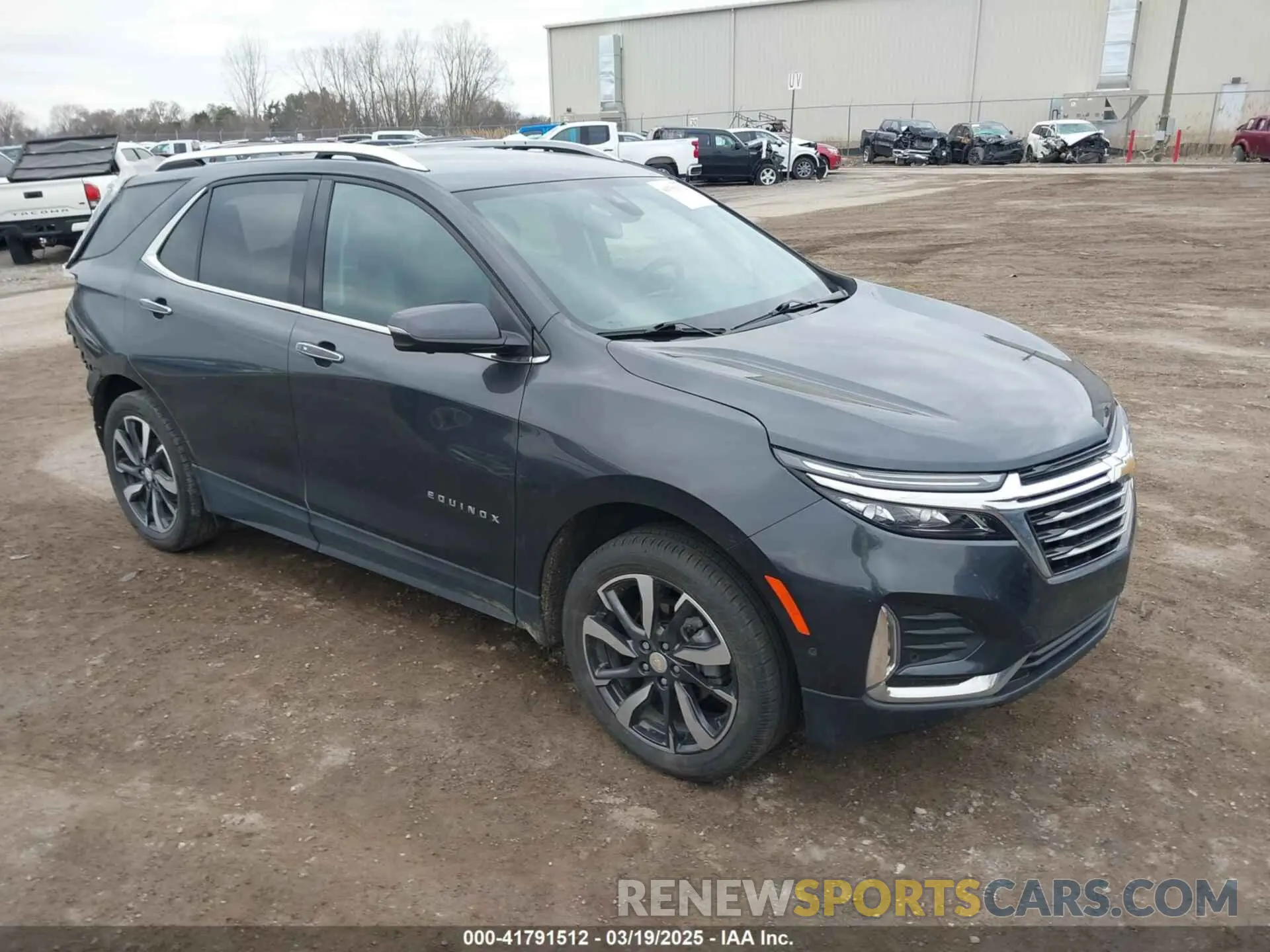 1 Photograph of a damaged car 3GNAXXEV5NS241847 CHEVROLET EQUINOX 2022