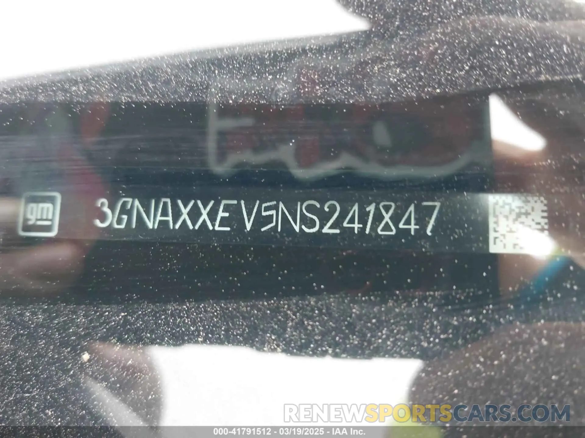 9 Photograph of a damaged car 3GNAXXEV5NS241847 CHEVROLET EQUINOX 2022