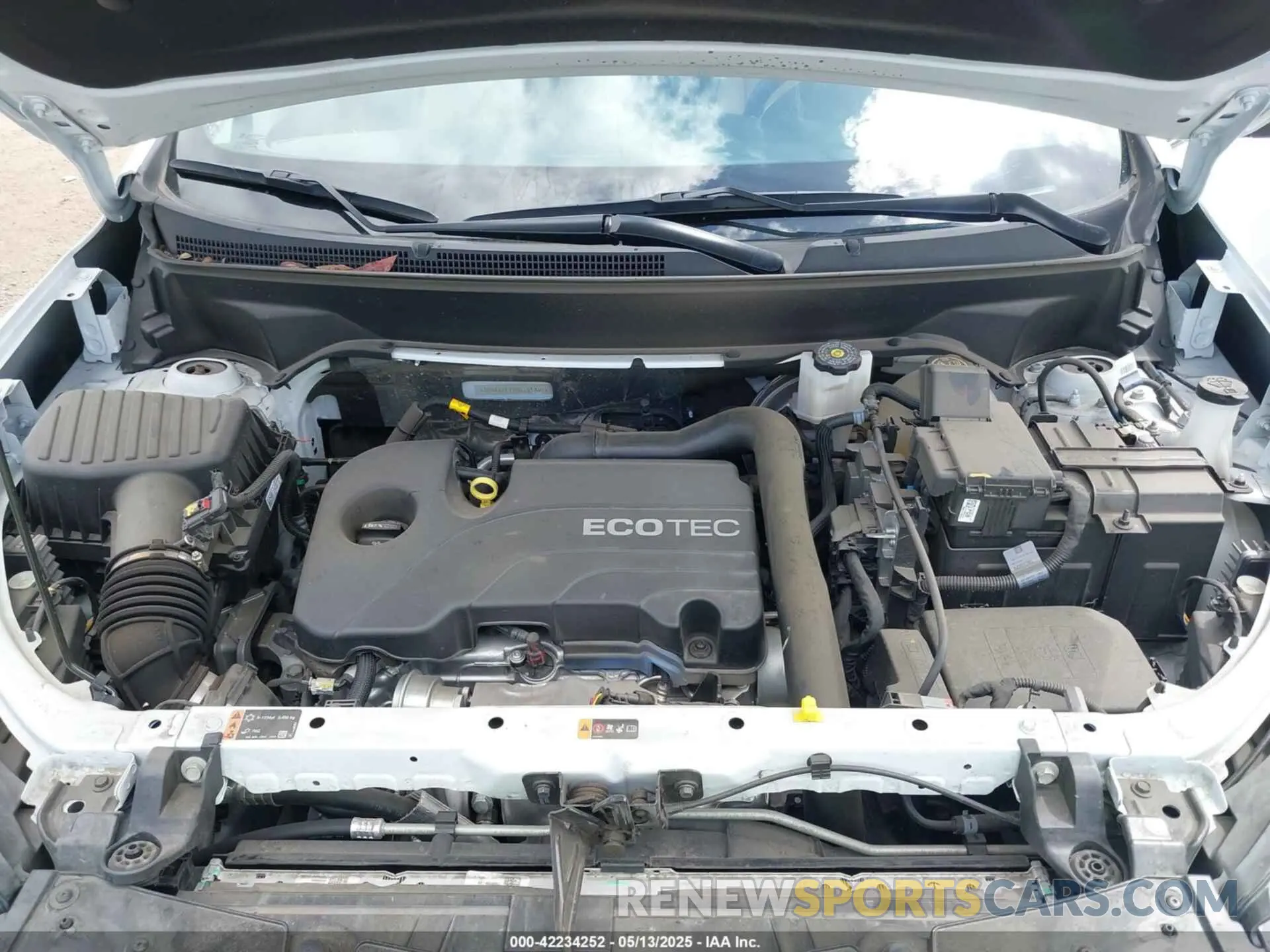 10 Photograph of a damaged car 3GNAXXEV9NS195892 CHEVROLET EQUINOX 2022