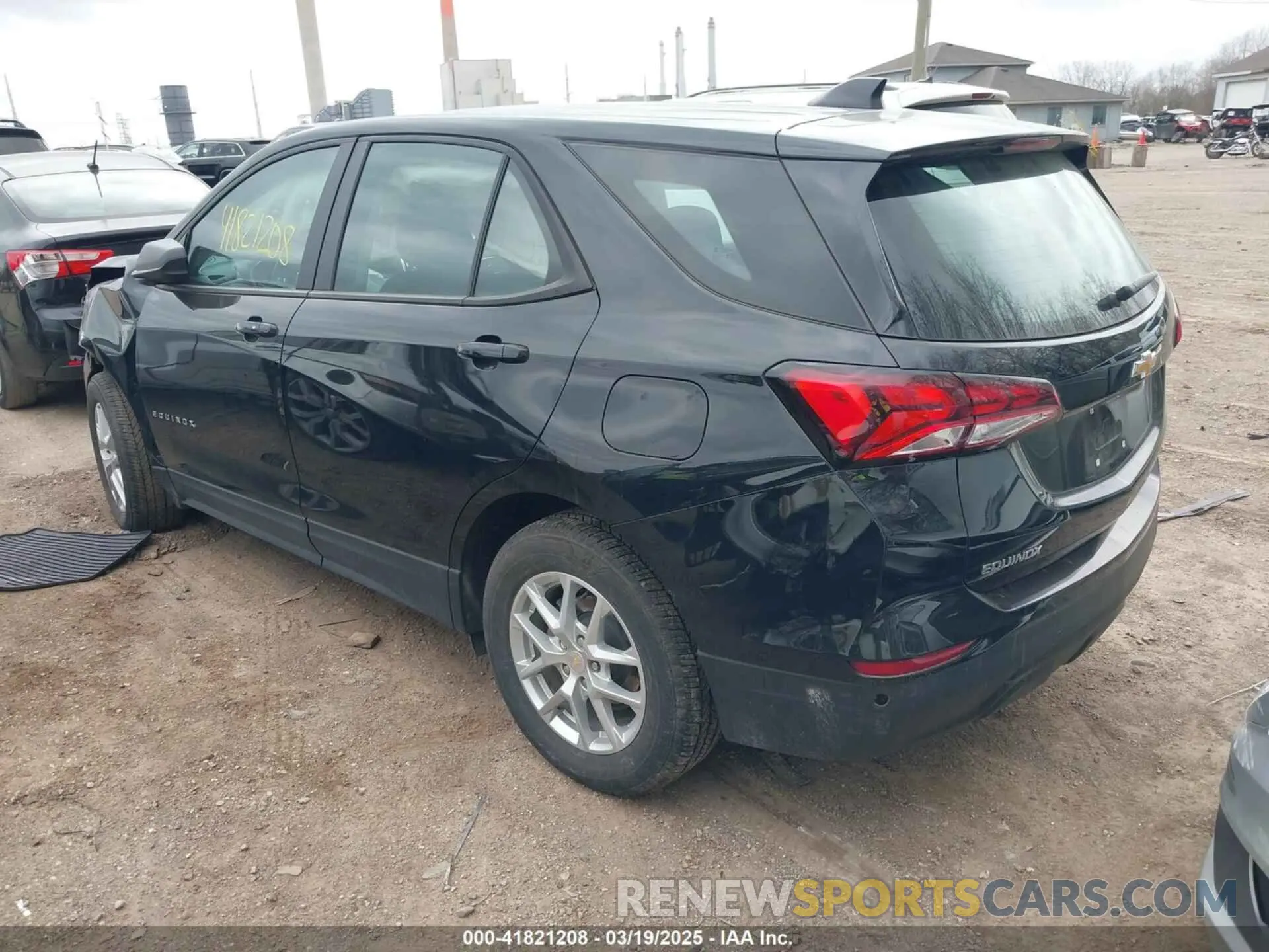 3 Photograph of a damaged car 3GNAX5EG1PL254954 CHEVROLET EQUINOX 2023