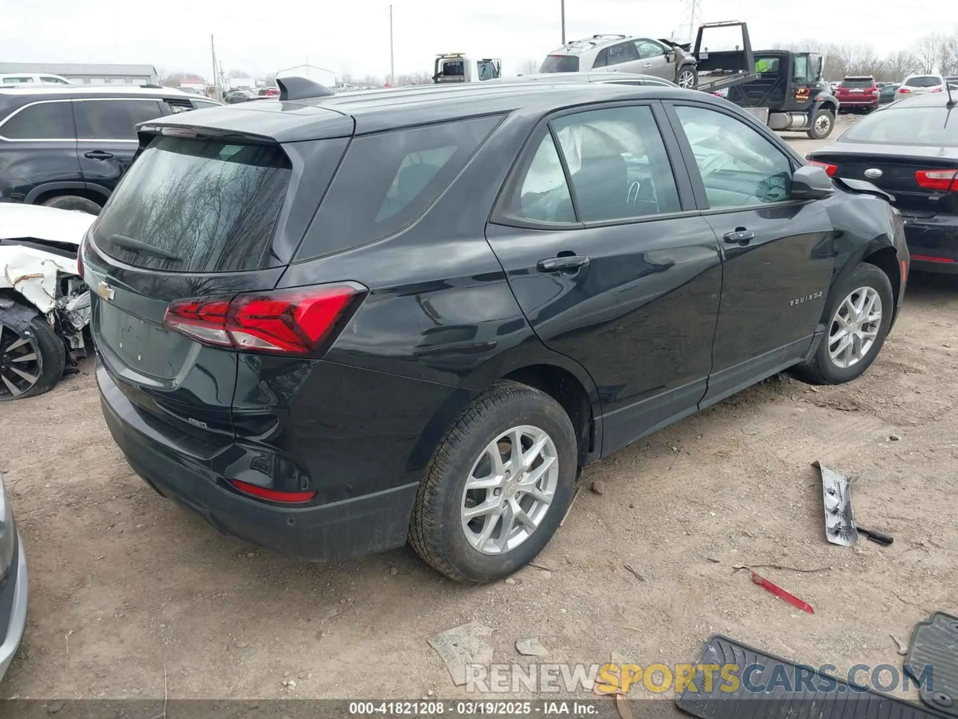 4 Photograph of a damaged car 3GNAX5EG1PL254954 CHEVROLET EQUINOX 2023