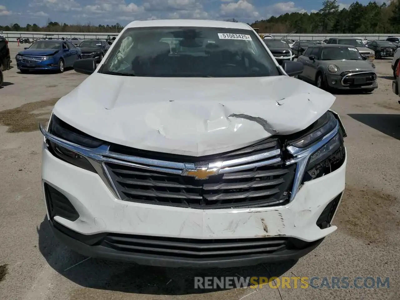 5 Photograph of a damaged car 3GNAX5EG5PL259168 CHEVROLET EQUINOX 2023