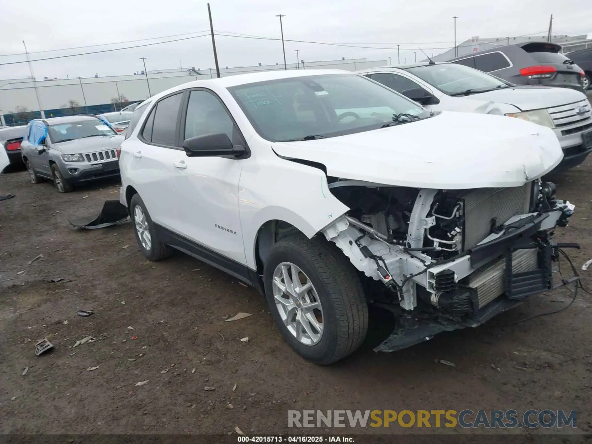1 Photograph of a damaged car 3GNAX5EG6PL201831 CHEVROLET EQUINOX 2023