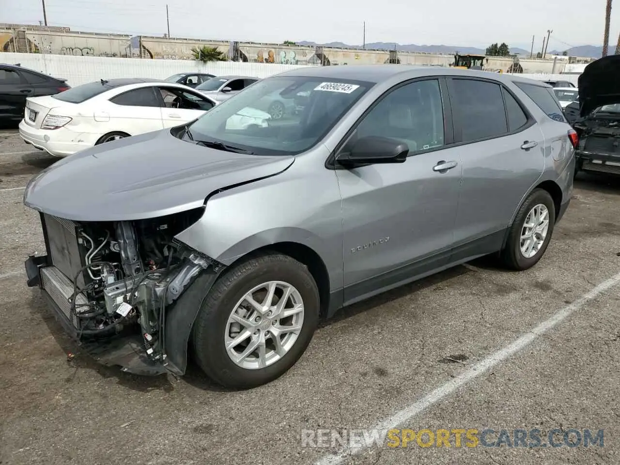 1 Photograph of a damaged car 3GNAXFEG1PL139728 CHEVROLET EQUINOX 2023