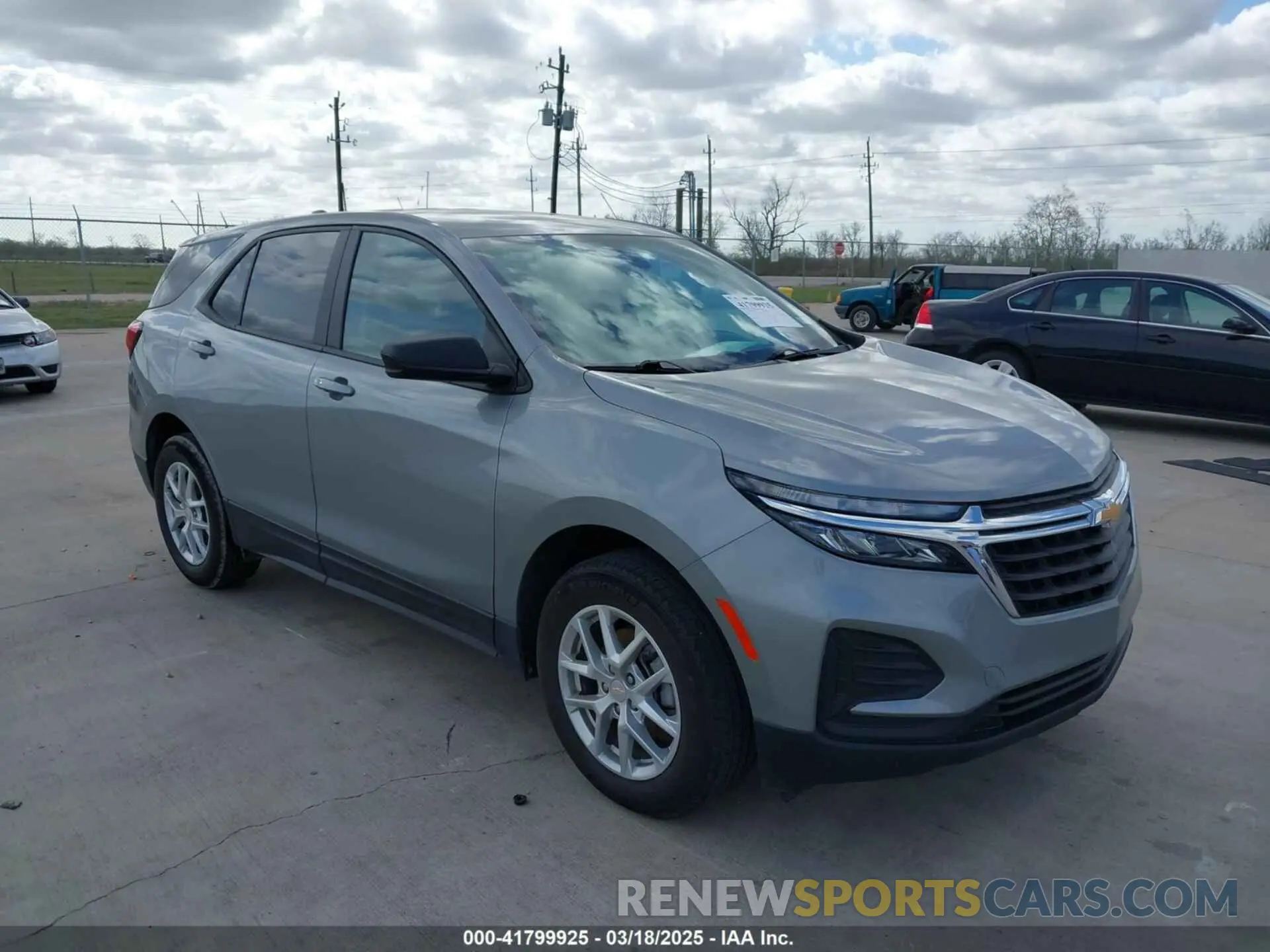 1 Photograph of a damaged car 3GNAXFEG1PL190792 CHEVROLET EQUINOX 2023