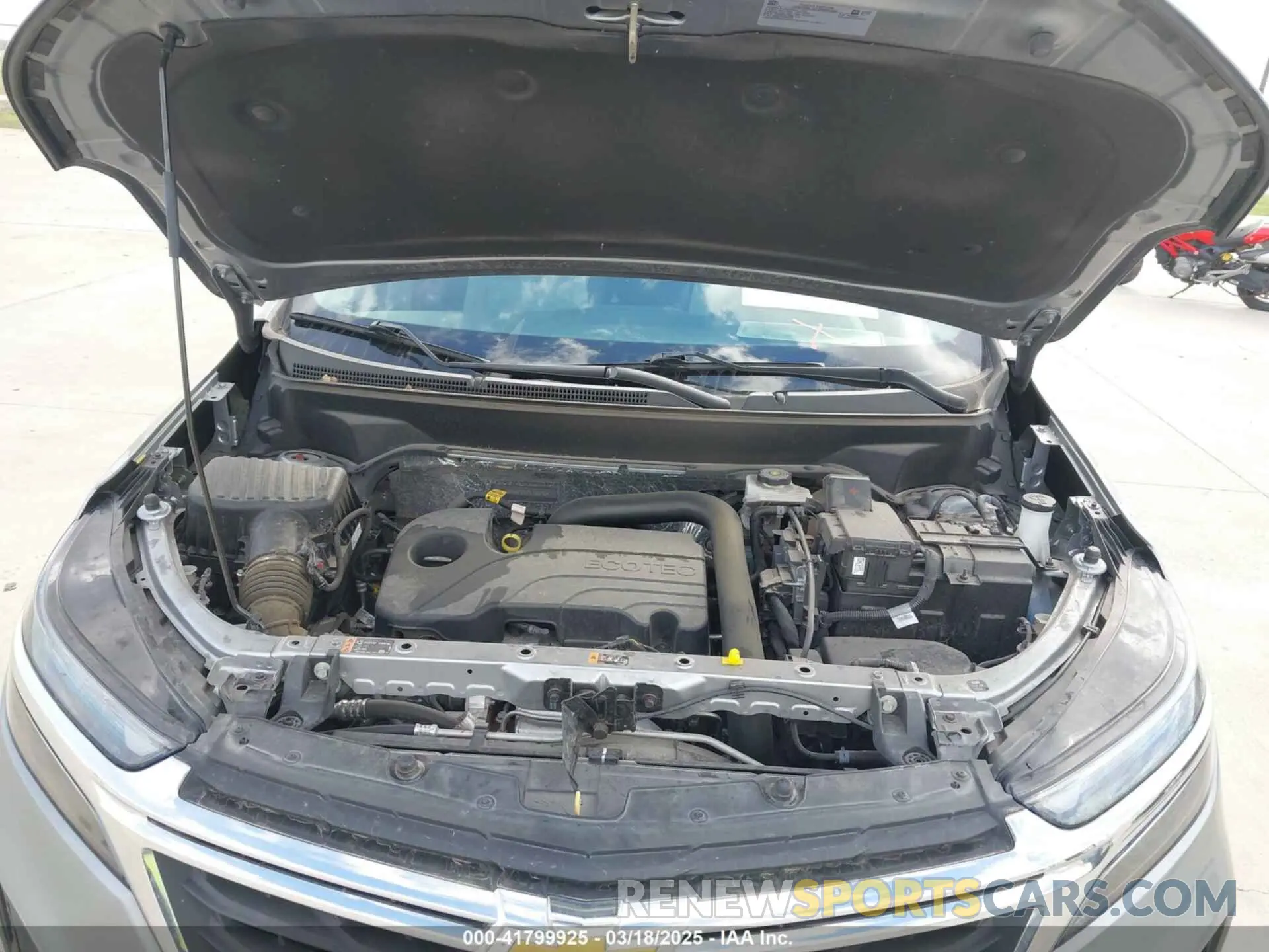 10 Photograph of a damaged car 3GNAXFEG1PL190792 CHEVROLET EQUINOX 2023