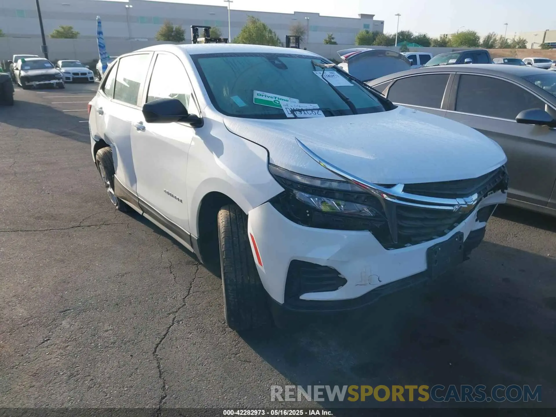 1 Photograph of a damaged car 3GNAXFEGXPL143826 CHEVROLET EQUINOX 2023