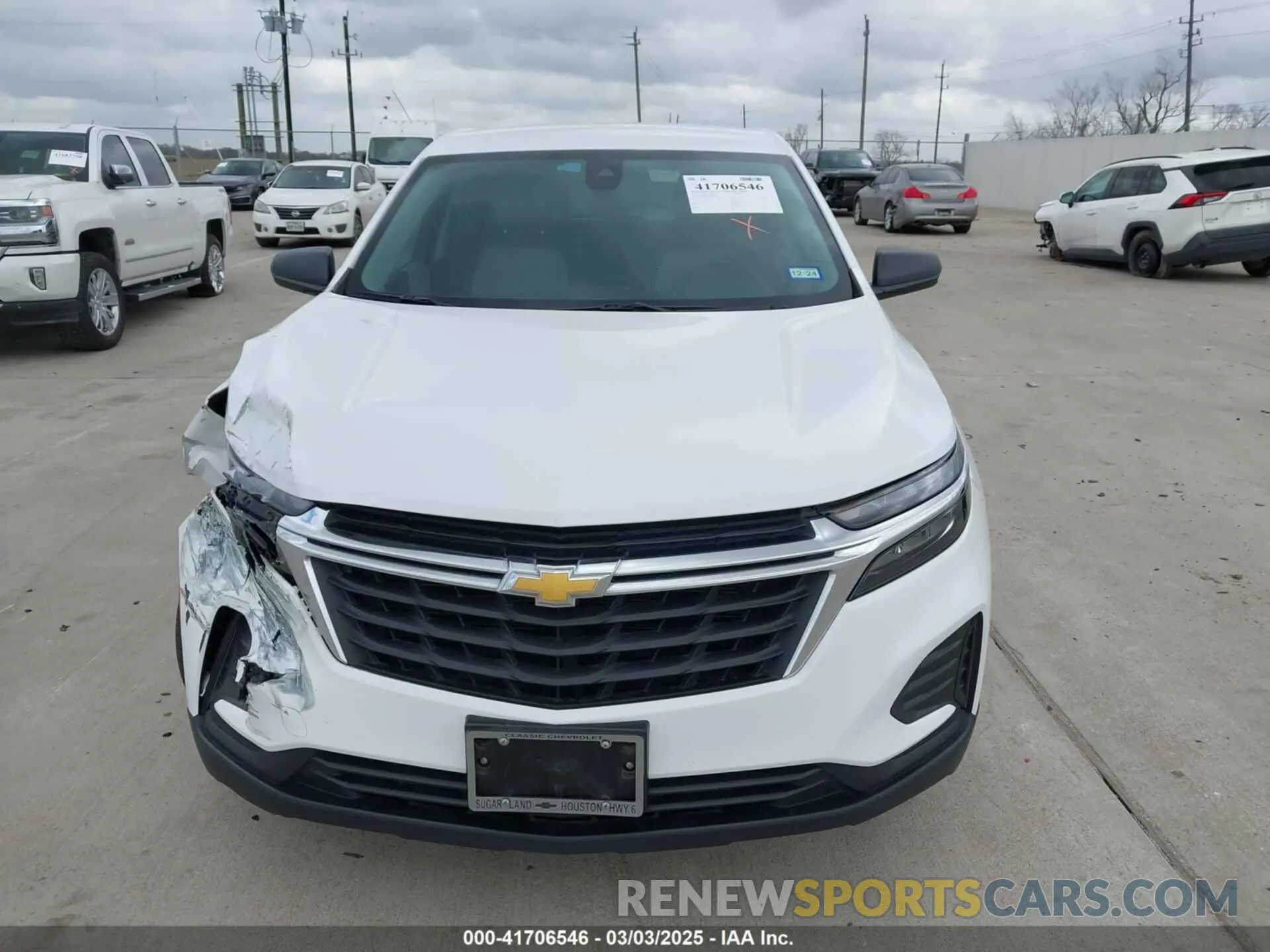 12 Photograph of a damaged car 3GNAXHEG0PL168018 CHEVROLET EQUINOX 2023