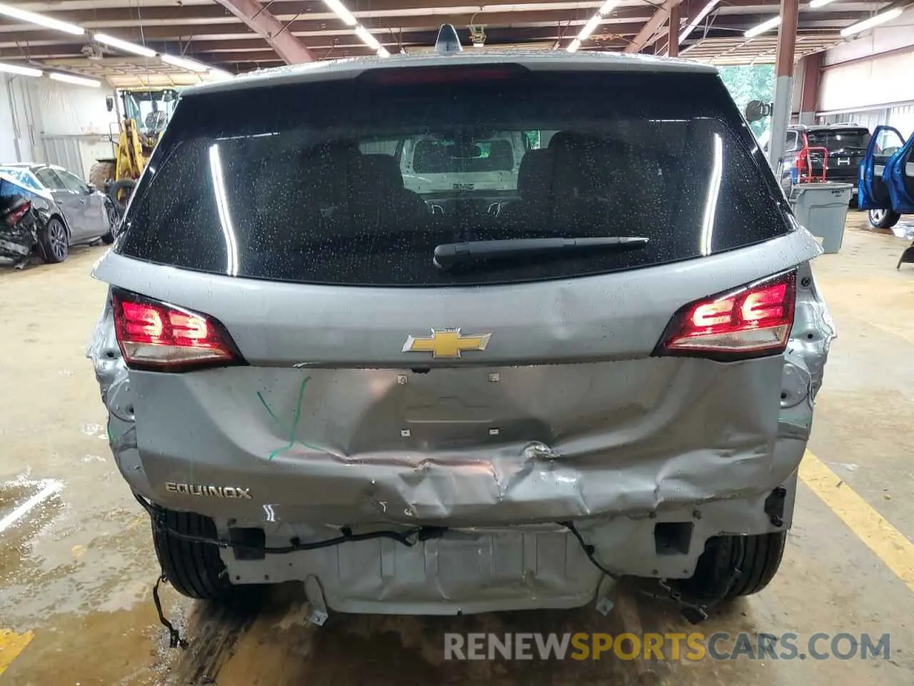 6 Photograph of a damaged car 3GNAXHEG0PL266482 CHEVROLET EQUINOX 2023