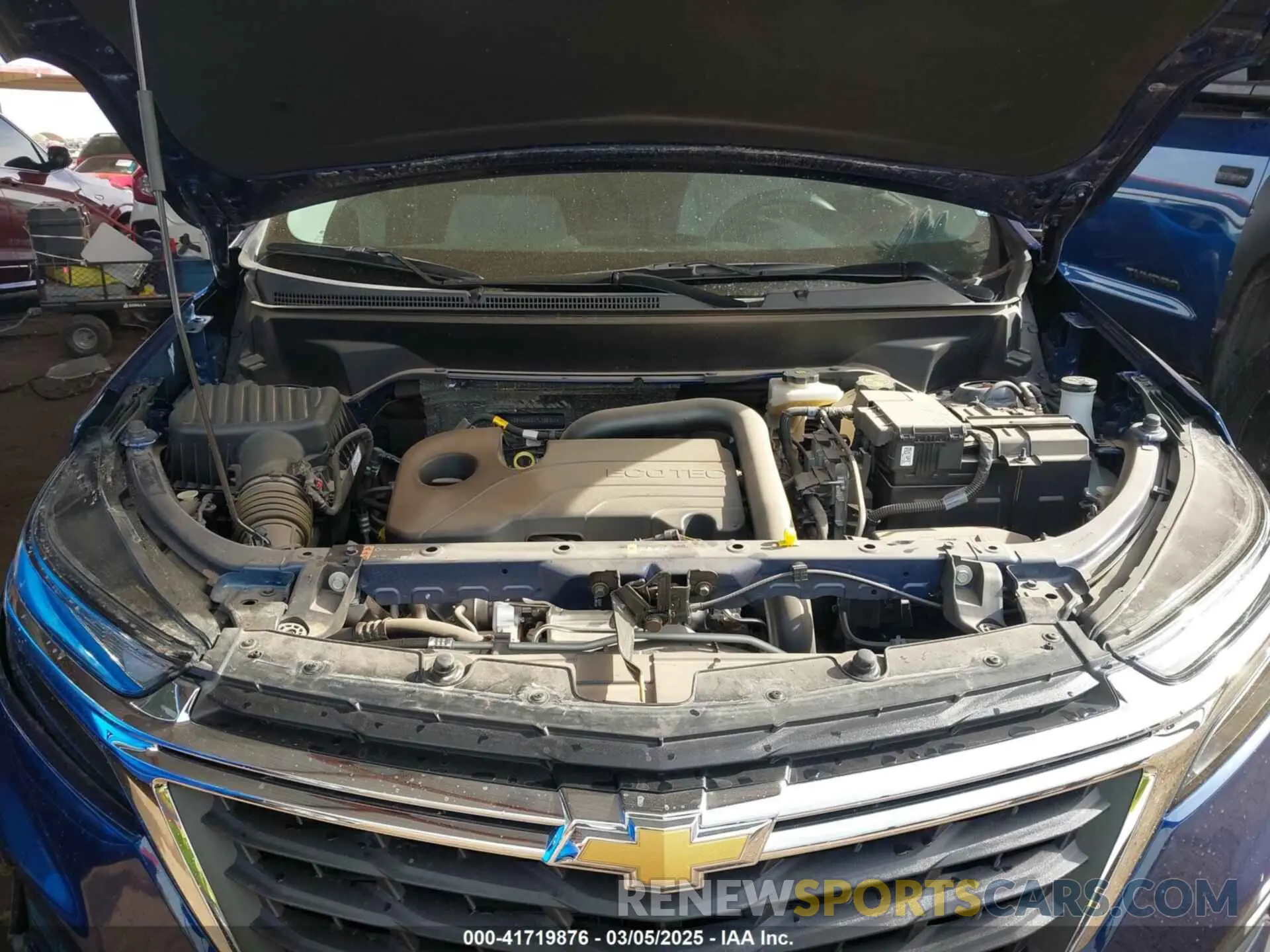 10 Photograph of a damaged car 3GNAXHEG1PL166357 CHEVROLET EQUINOX 2023