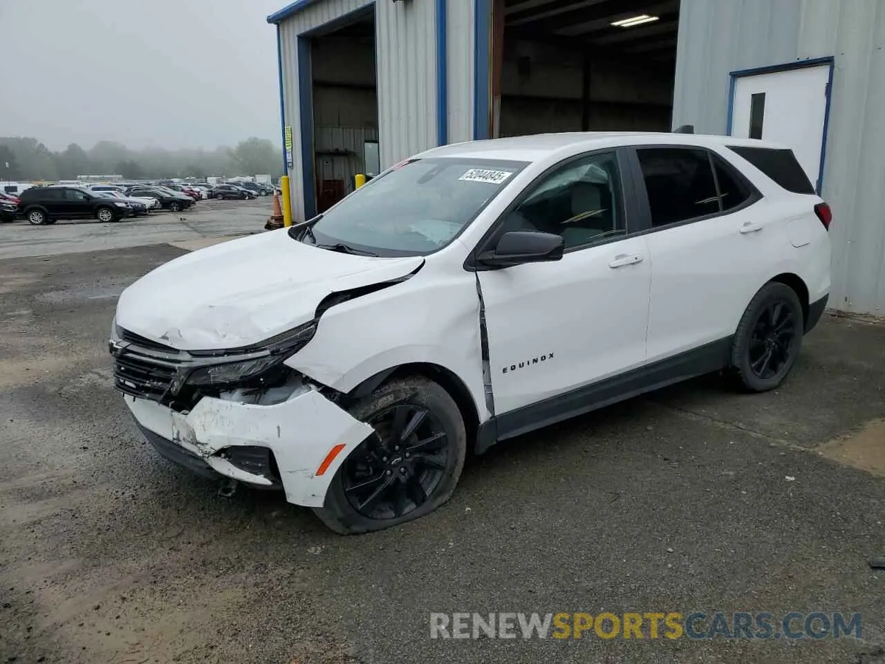 1 Photograph of a damaged car 3GNAXHEG1PL199083 CHEVROLET EQUINOX 2023