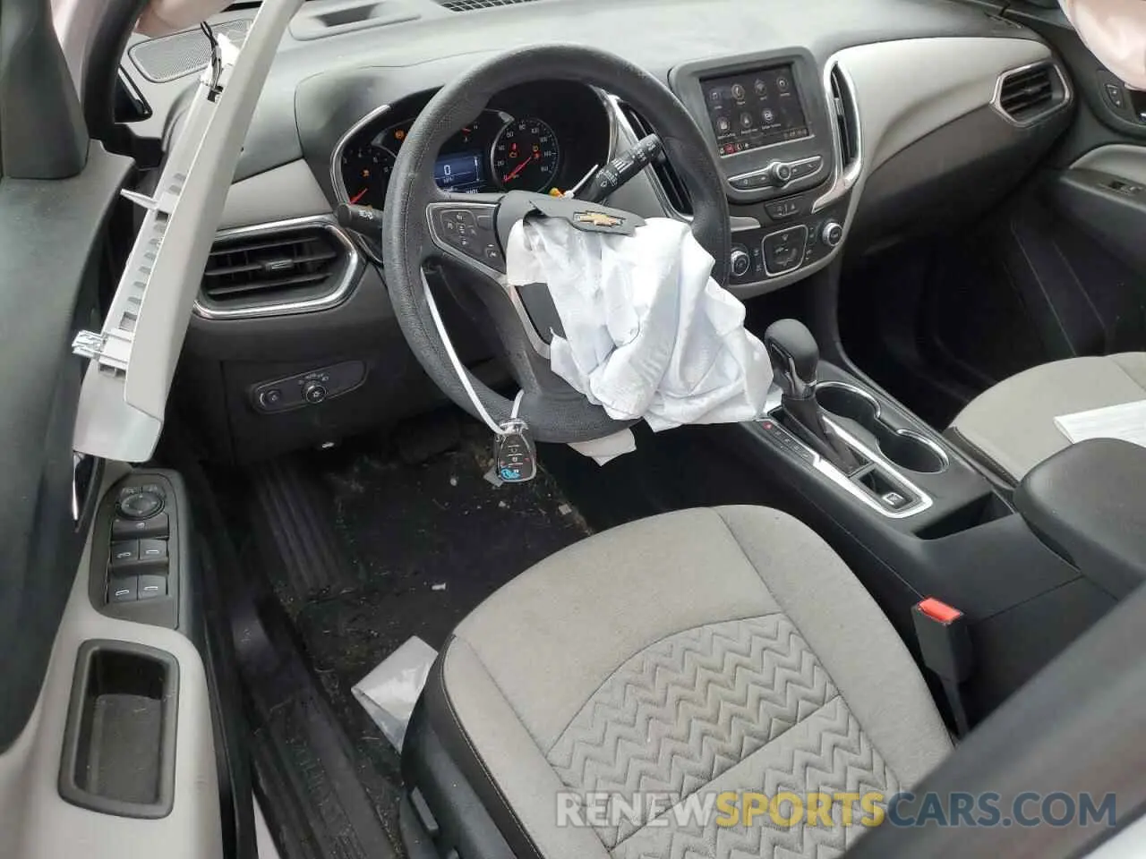 8 Photograph of a damaged car 3GNAXHEG1PL199083 CHEVROLET EQUINOX 2023