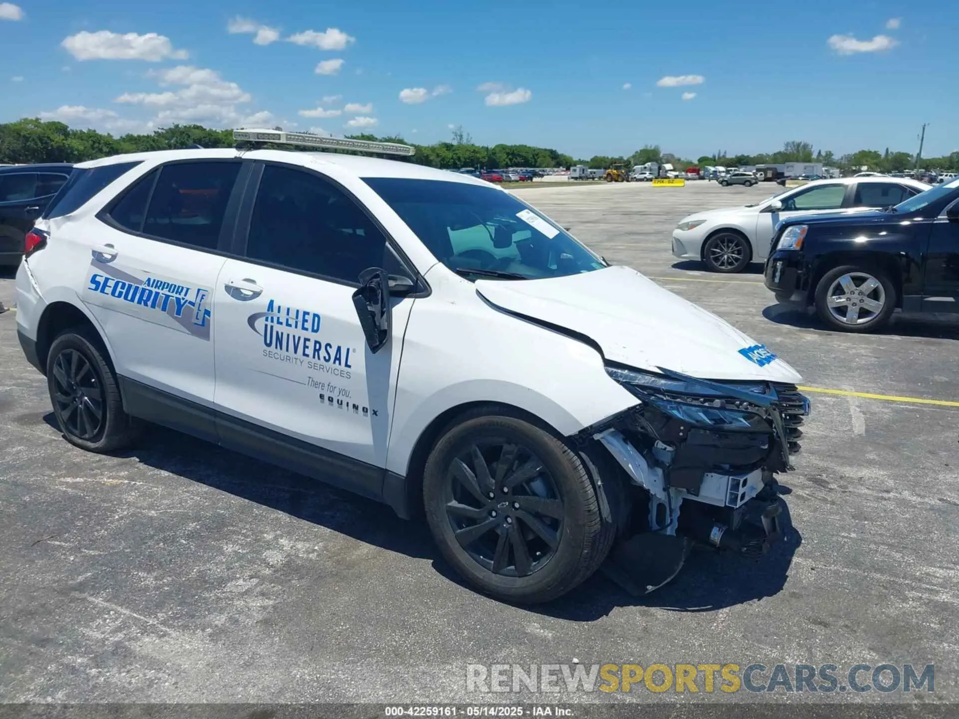 1 Photograph of a damaged car 3GNAXHEG1PL225603 CHEVROLET EQUINOX 2023