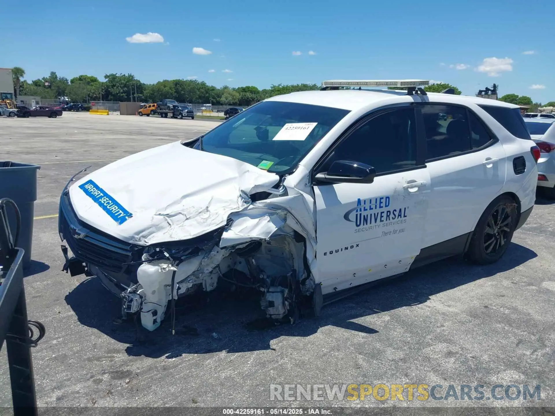 2 Photograph of a damaged car 3GNAXHEG1PL225603 CHEVROLET EQUINOX 2023