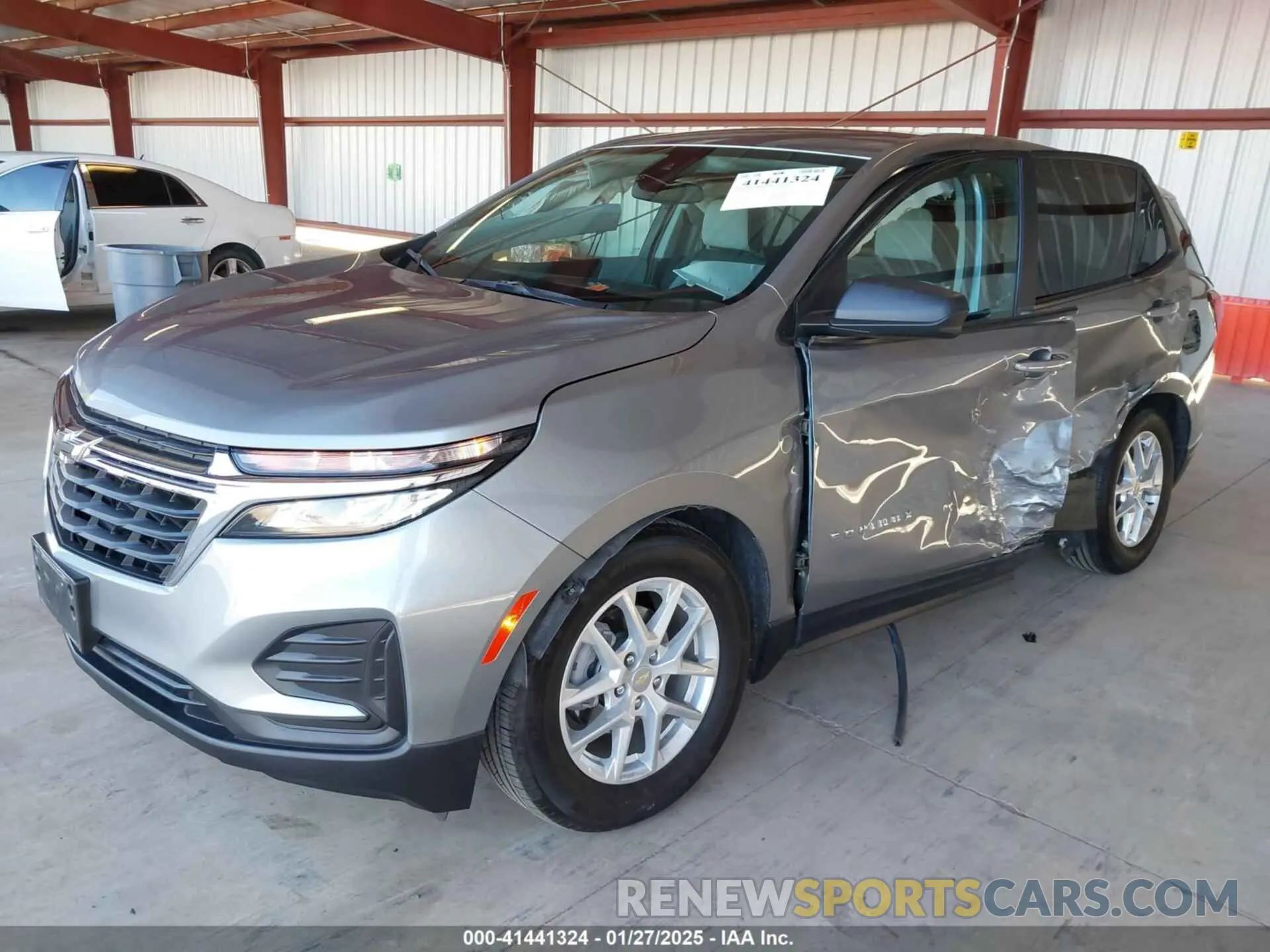 2 Photograph of a damaged car 3GNAXHEG2PL159109 CHEVROLET EQUINOX 2023