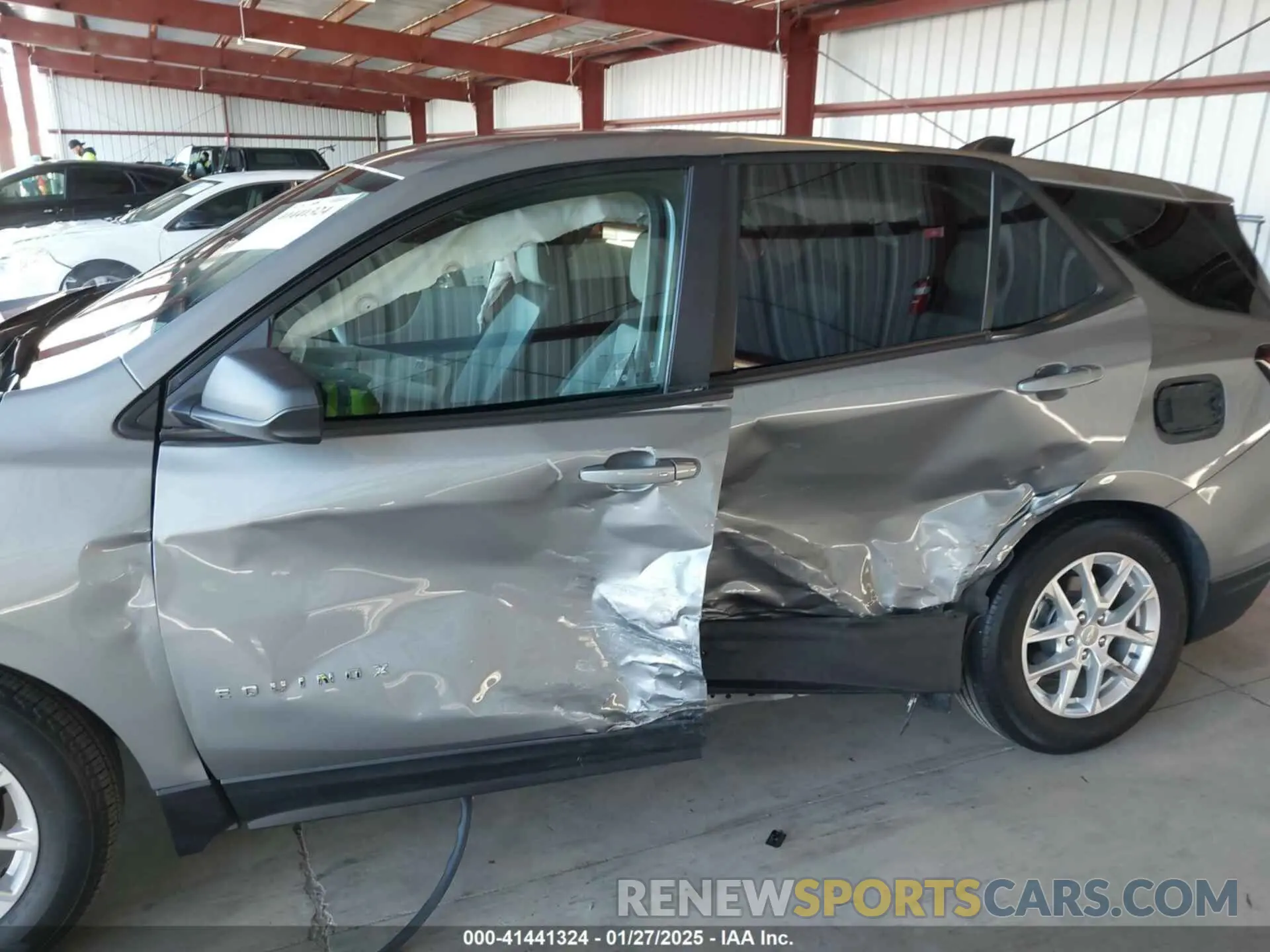 6 Photograph of a damaged car 3GNAXHEG2PL159109 CHEVROLET EQUINOX 2023