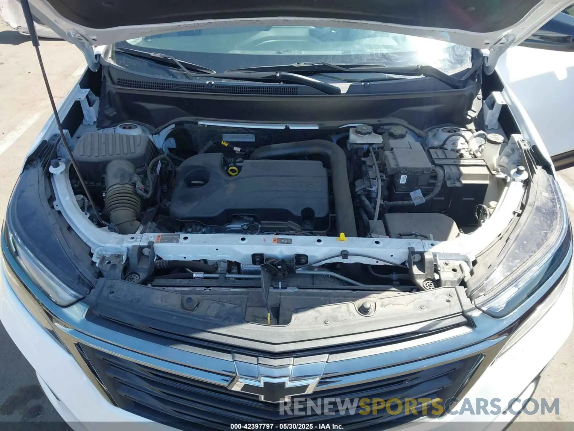 10 Photograph of a damaged car 3GNAXHEG2PL232138 CHEVROLET EQUINOX 2023
