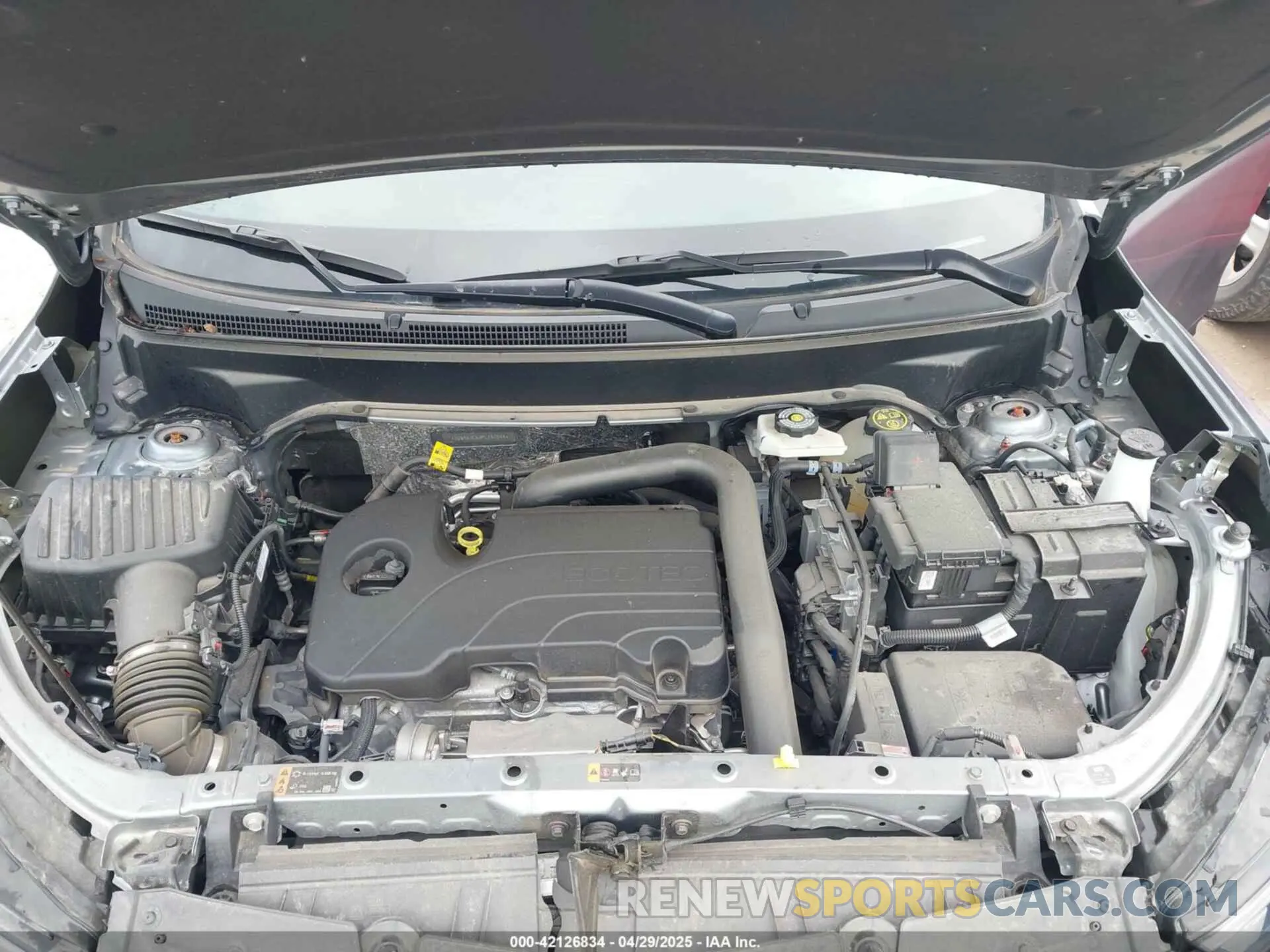 10 Photograph of a damaged car 3GNAXHEG3PL157644 CHEVROLET EQUINOX 2023