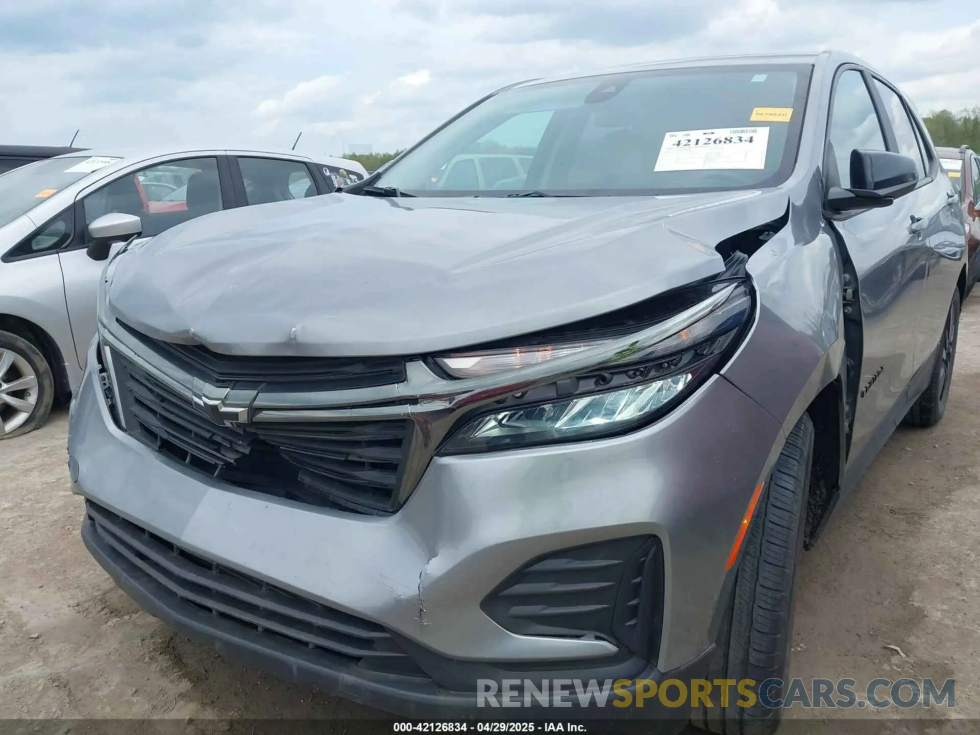6 Photograph of a damaged car 3GNAXHEG3PL157644 CHEVROLET EQUINOX 2023