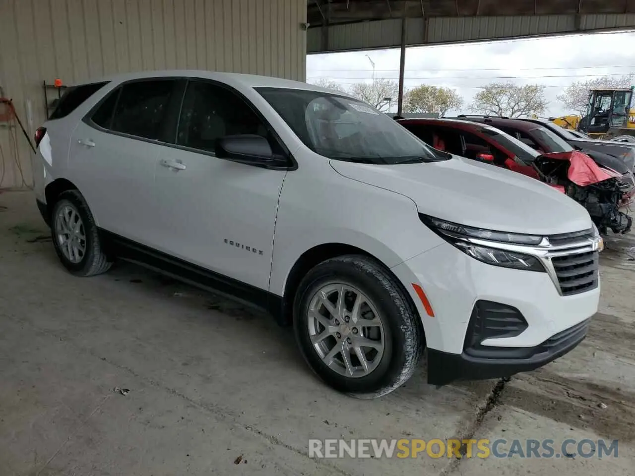 4 Photograph of a damaged car 3GNAXHEG3PL171026 CHEVROLET EQUINOX 2023