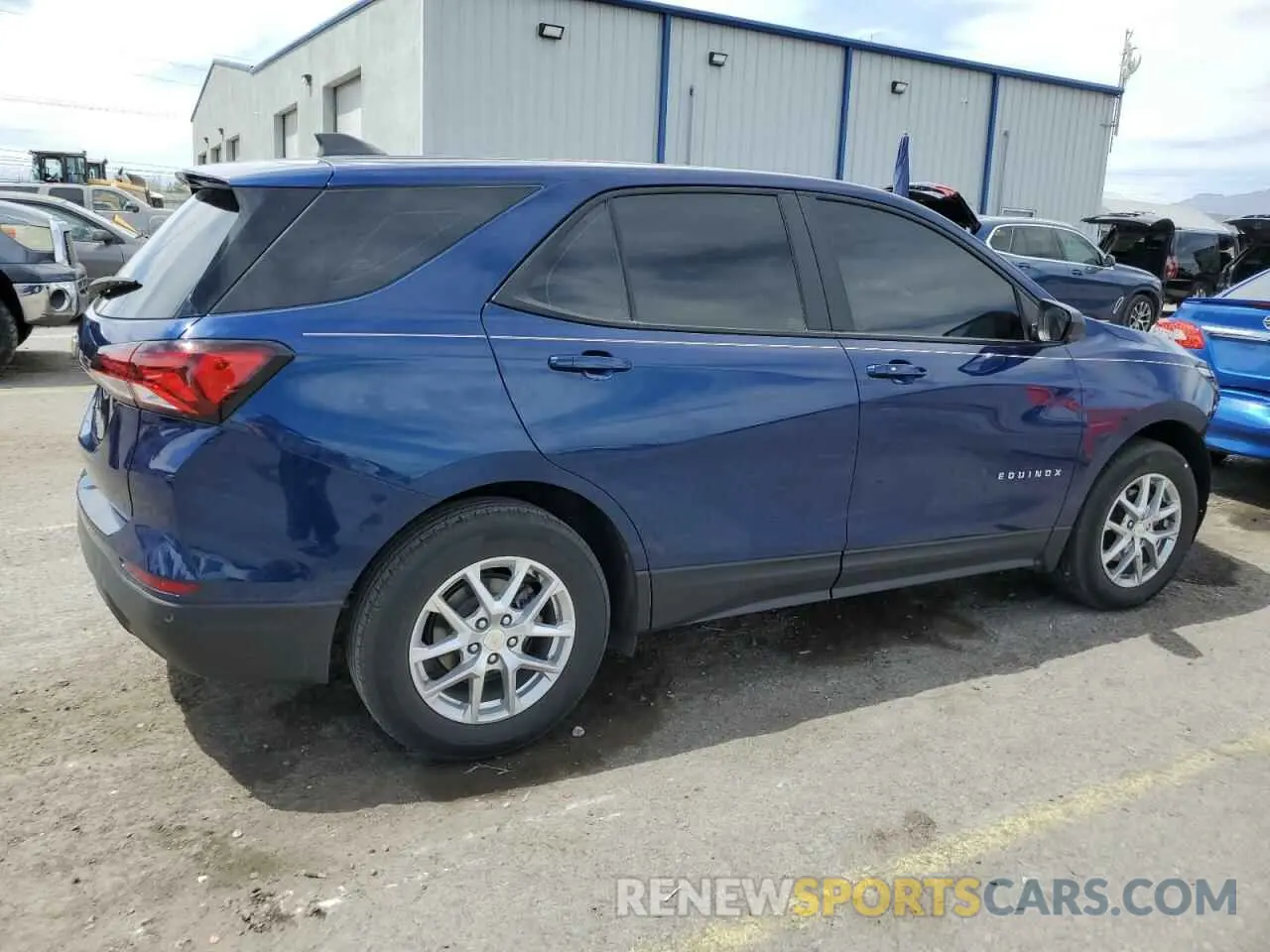 3 Photograph of a damaged car 3GNAXHEG4PL180303 CHEVROLET EQUINOX 2023