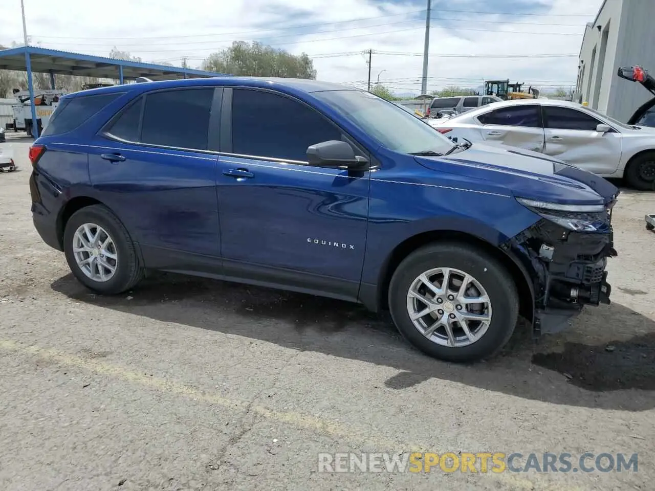 4 Photograph of a damaged car 3GNAXHEG4PL180303 CHEVROLET EQUINOX 2023