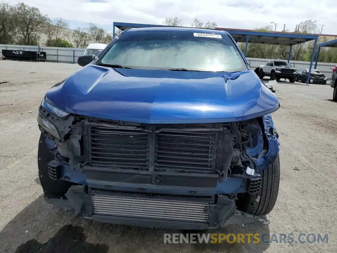 5 Photograph of a damaged car 3GNAXHEG4PL180303 CHEVROLET EQUINOX 2023