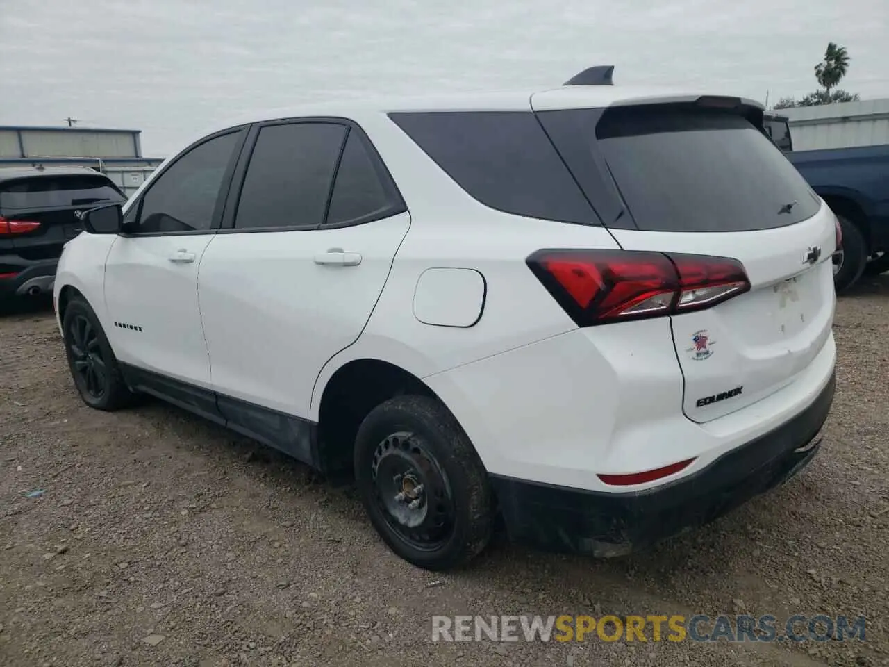 2 Photograph of a damaged car 3GNAXHEG4PL206530 CHEVROLET EQUINOX 2023