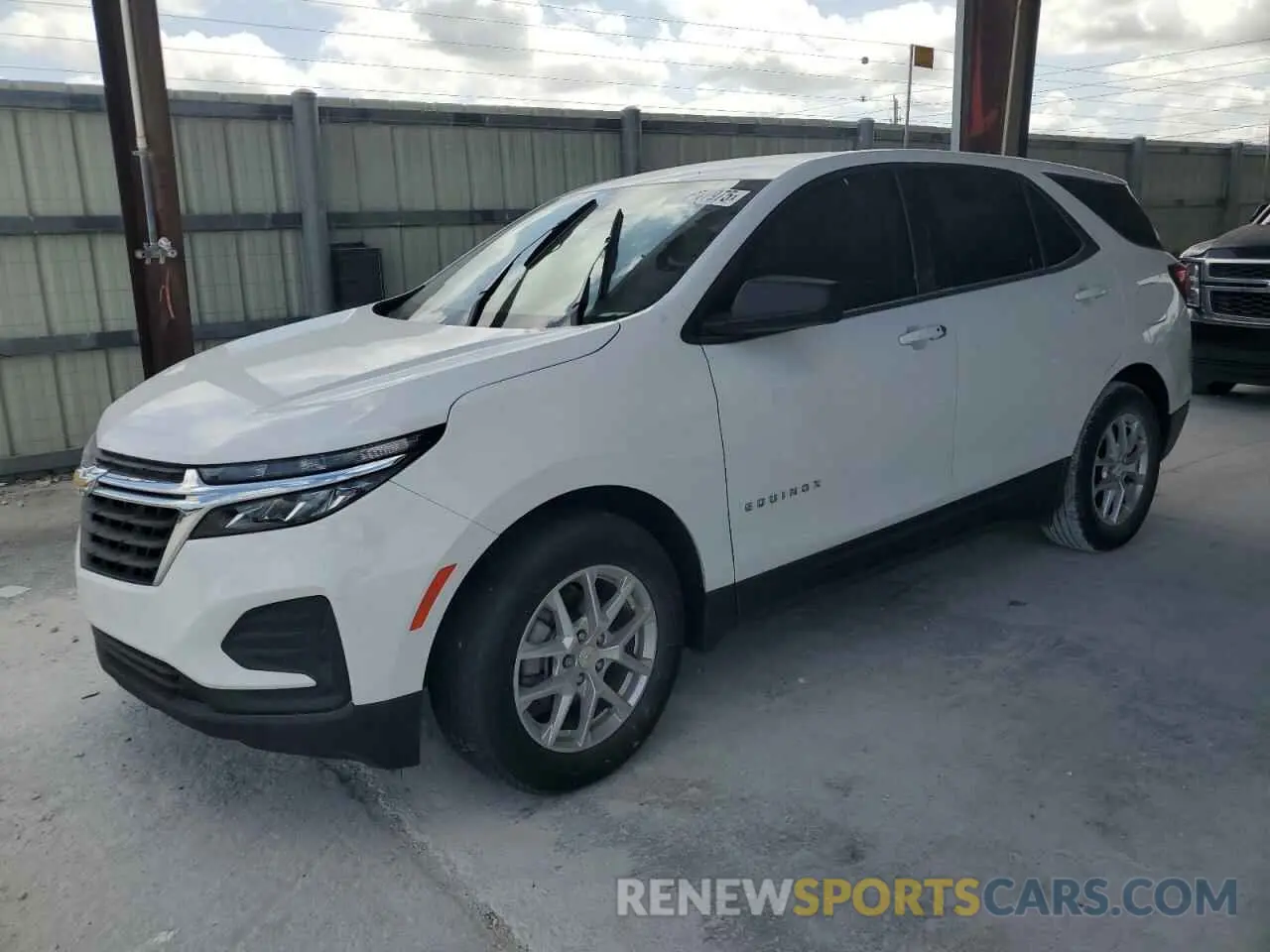 1 Photograph of a damaged car 3GNAXHEG4PL224431 CHEVROLET EQUINOX 2023
