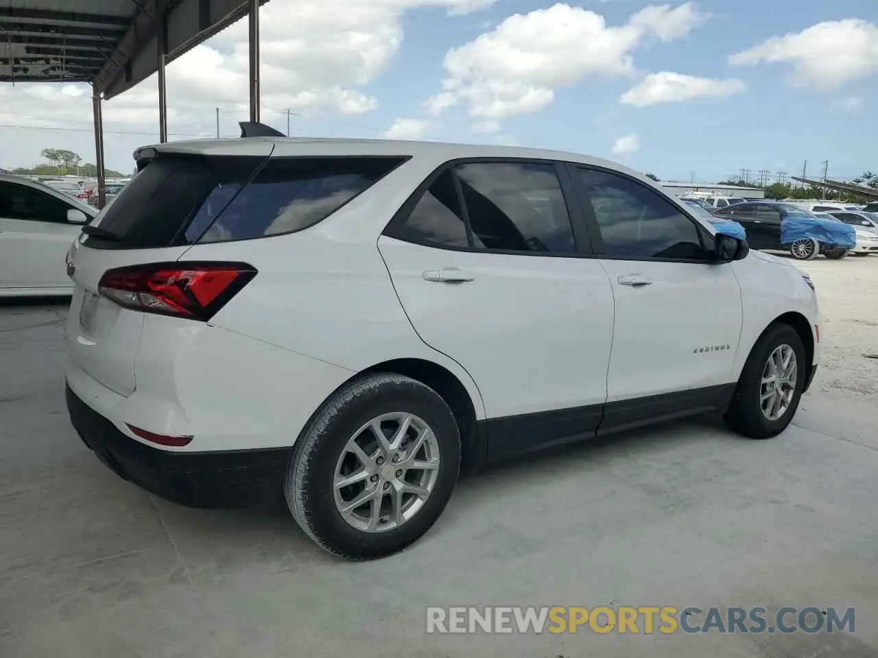 3 Photograph of a damaged car 3GNAXHEG4PL224431 CHEVROLET EQUINOX 2023