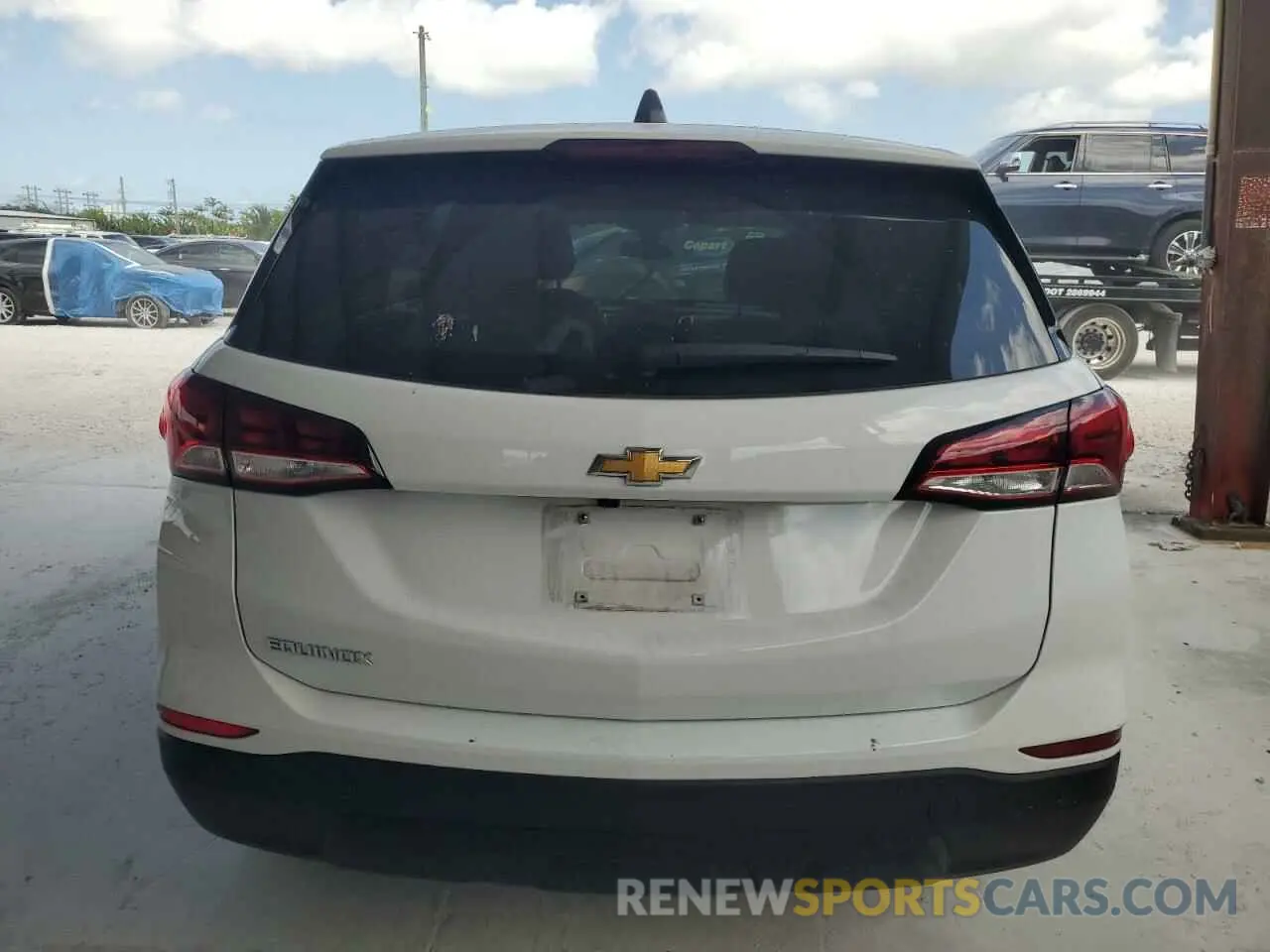 6 Photograph of a damaged car 3GNAXHEG4PL224431 CHEVROLET EQUINOX 2023