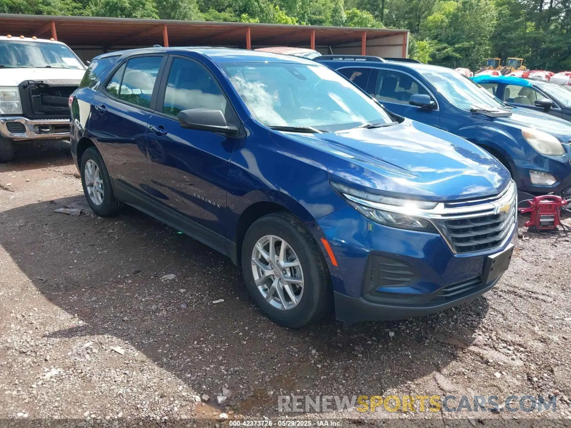 1 Photograph of a damaged car 3GNAXHEG5PL199684 CHEVROLET EQUINOX 2023