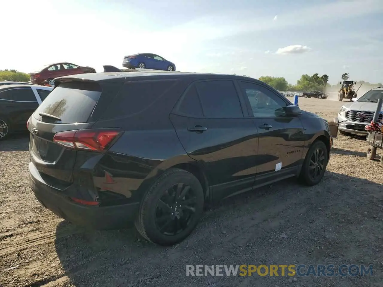 3 Photograph of a damaged car 3GNAXHEG5PL204060 CHEVROLET EQUINOX 2023