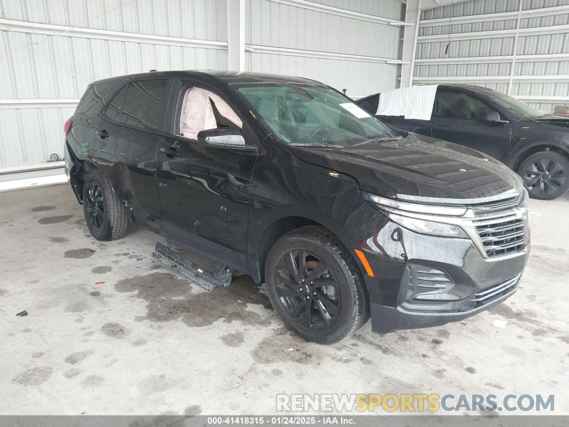1 Photograph of a damaged car 3GNAXHEG6PL143446 CHEVROLET EQUINOX 2023