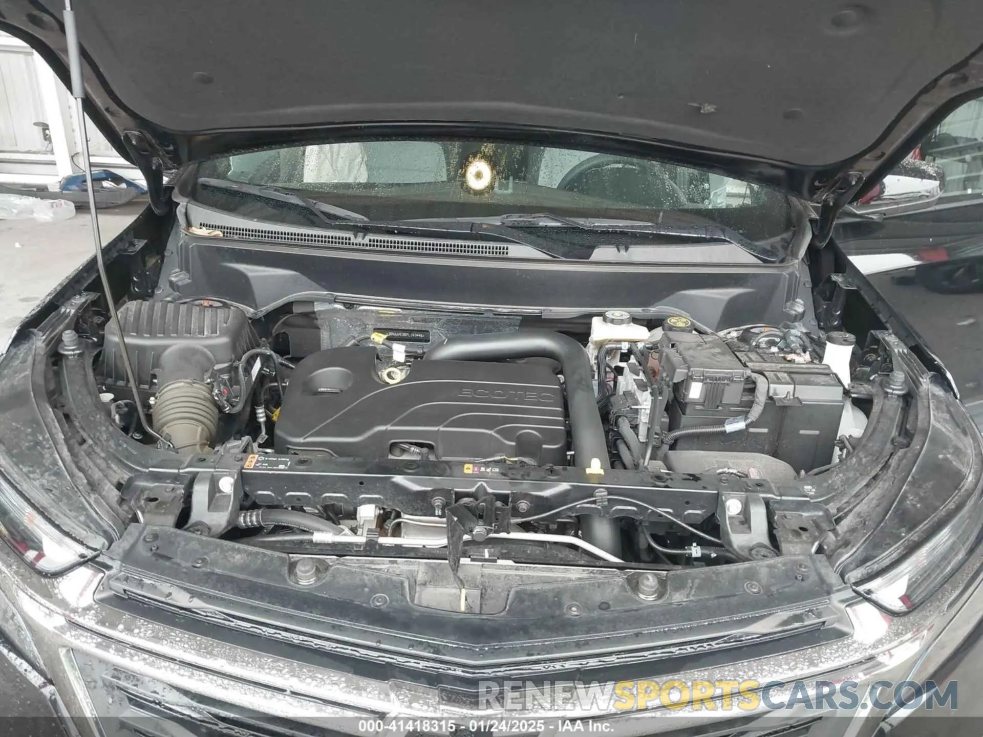 10 Photograph of a damaged car 3GNAXHEG6PL143446 CHEVROLET EQUINOX 2023