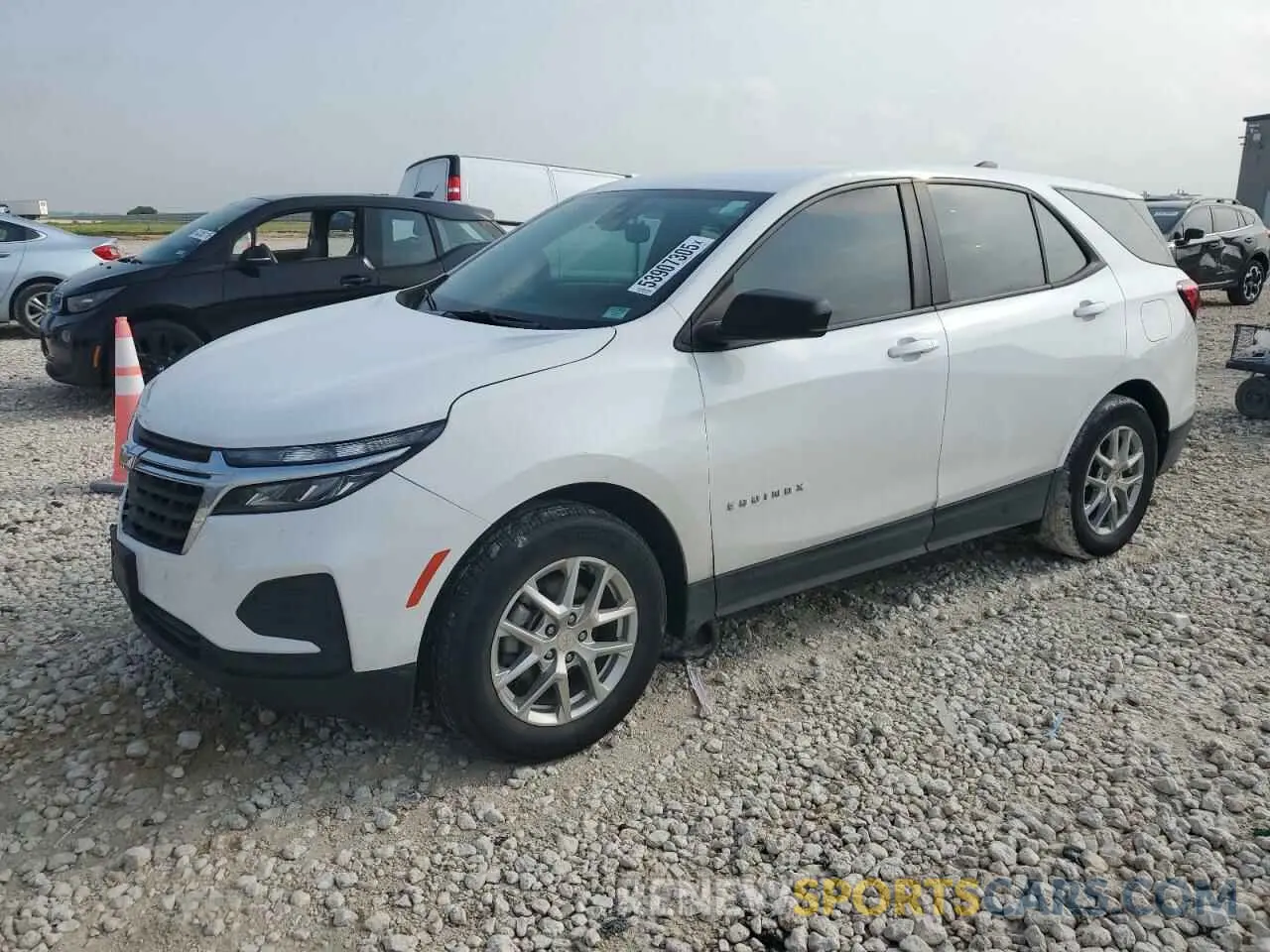 1 Photograph of a damaged car 3GNAXHEG7PL106230 CHEVROLET EQUINOX 2023