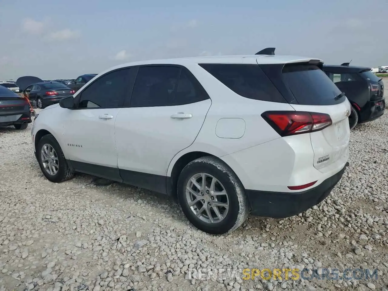 2 Photograph of a damaged car 3GNAXHEG7PL106230 CHEVROLET EQUINOX 2023