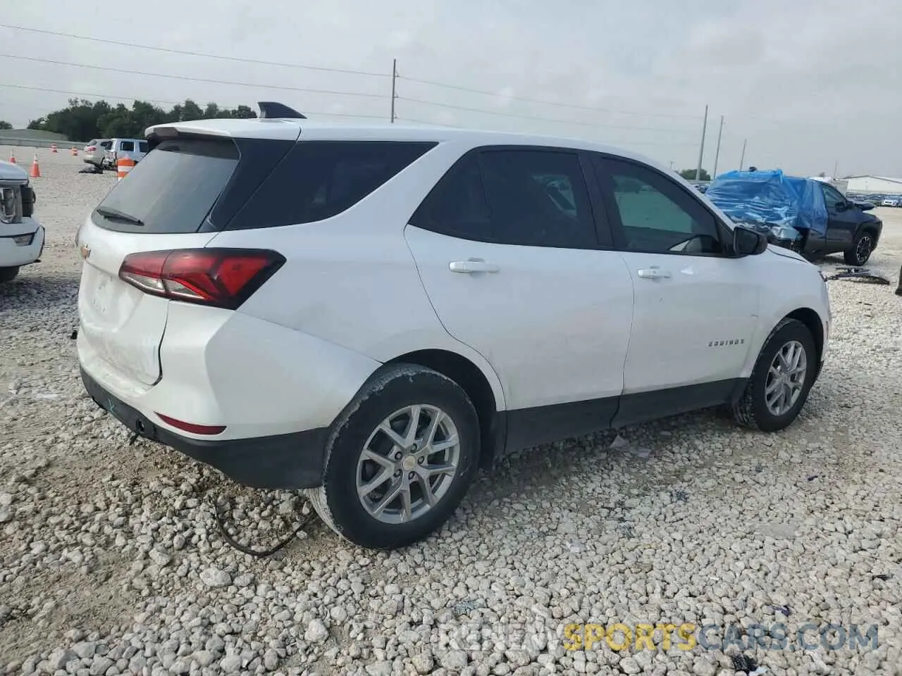 3 Photograph of a damaged car 3GNAXHEG7PL106230 CHEVROLET EQUINOX 2023