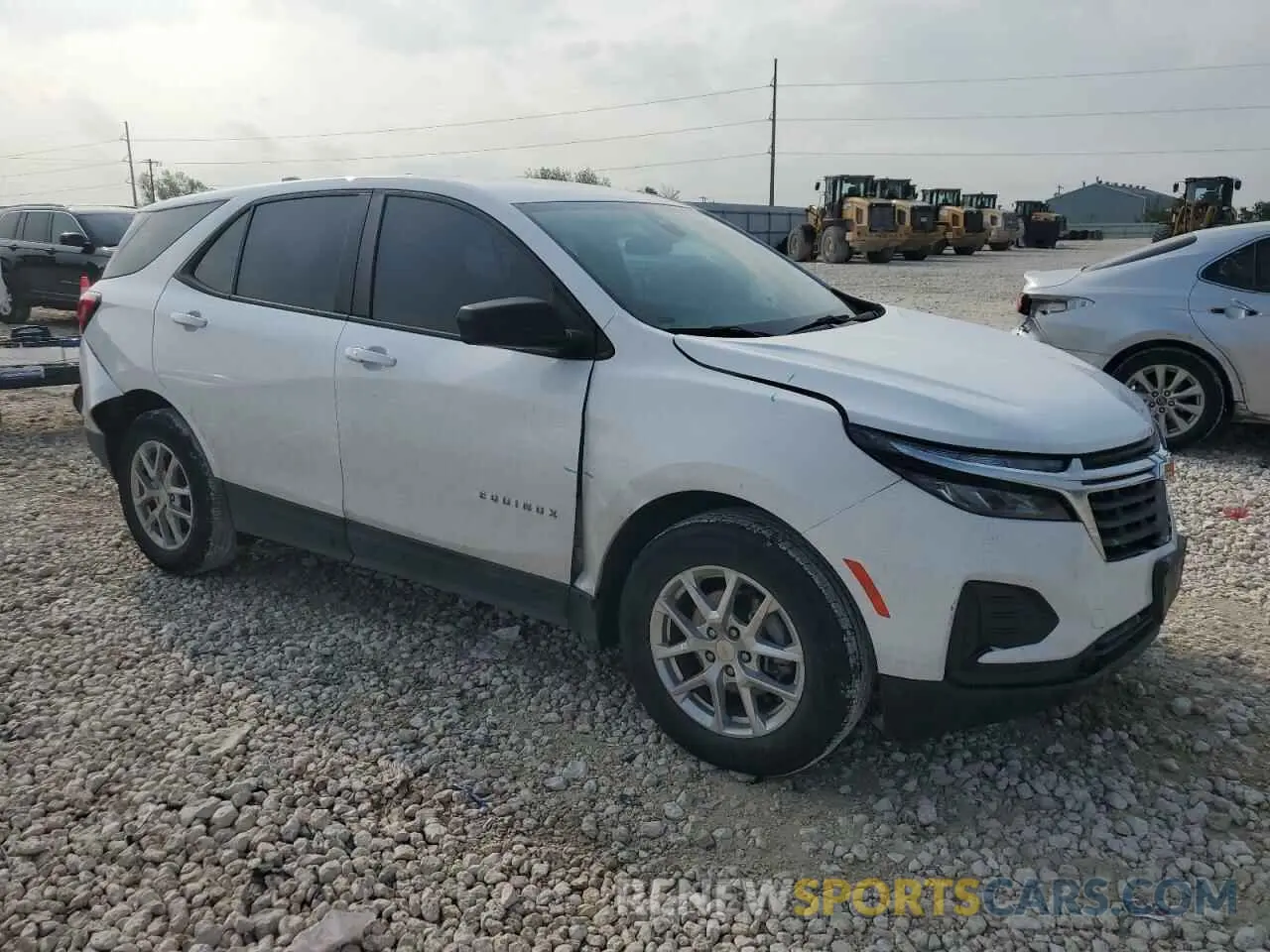 4 Photograph of a damaged car 3GNAXHEG7PL106230 CHEVROLET EQUINOX 2023