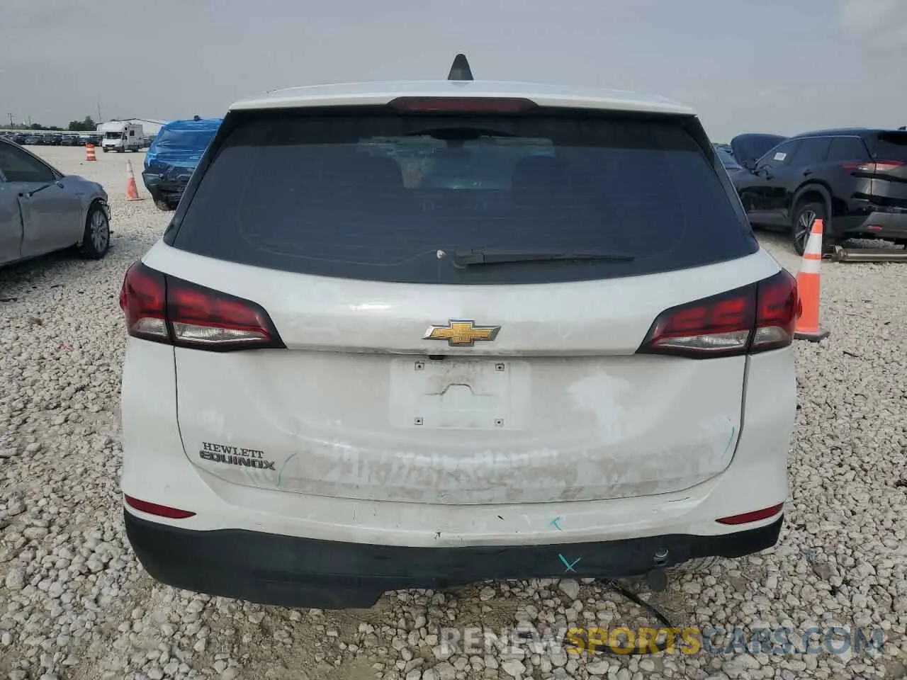 6 Photograph of a damaged car 3GNAXHEG7PL106230 CHEVROLET EQUINOX 2023