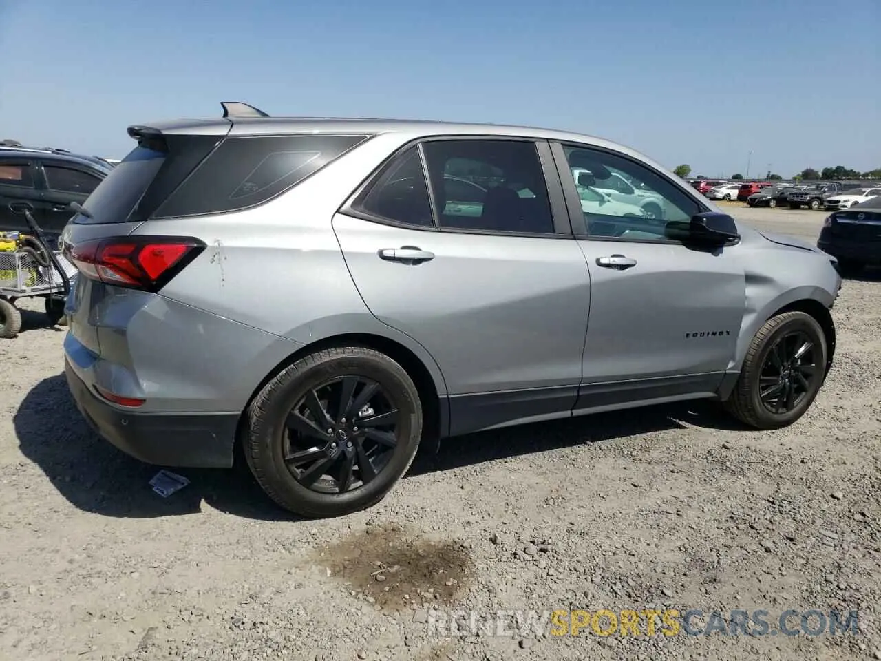 3 Photograph of a damaged car 3GNAXHEG7PL115431 CHEVROLET EQUINOX 2023