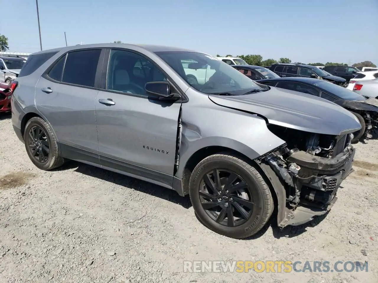 4 Photograph of a damaged car 3GNAXHEG7PL115431 CHEVROLET EQUINOX 2023