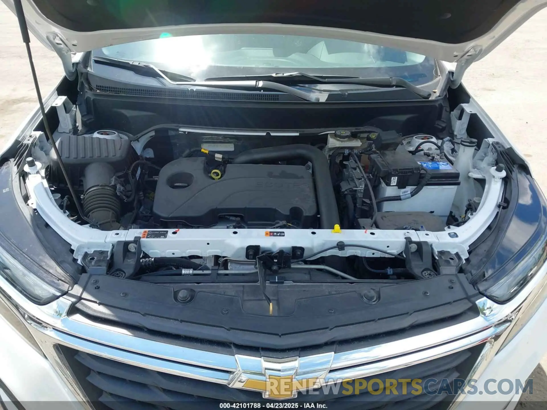 10 Photograph of a damaged car 3GNAXHEG7PL117017 CHEVROLET EQUINOX 2023